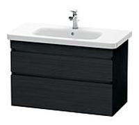 Duravit DuraStyle vasque DS648201616 93 x 44,8 cm, chêne noir, 2 tiroirs, suspendu