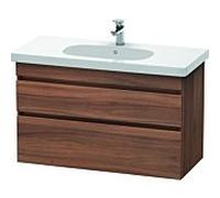 Duravit Vasque DuraStyle DS648507979 100 x 45,3 cm Noyer naturel 2 tiroirs suspendue