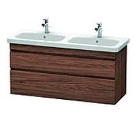 Duravit DuraStyle armoire 123x44.8x61 cm sous-lavabo suspendu noyer DS649802121
