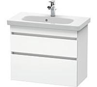 Duravit Vasque DuraStyle DS649901818 73×36,8 cm Blanc mat, 2 tiroirs, suspendue