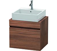 Duravit DuraStyle vasque match0 DS530007979 60 x 47,8 cm, noyer naturel, pour console, coulissant 2000