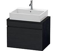 Duravit DuraStyle vasque match0 DS530101616 70 x 47,8 cm, chêne noir, pour console, coulissant 2000