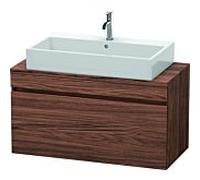 Duravit DuraStyle vasque match0 DS530402121 100 x 47,8 cm, noyer foncé, pour console, coulissant 2000