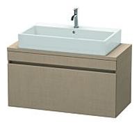 Duravit DuraStyle vasque match0 DS530407575 100 x 47,8 cm, lin, pour console, coulissant 2000