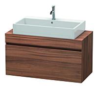 Duravit DuraStyle vasque match0 DS530407979 100 x 47,8 cm, noyer naturel, pour console, coulissant 2000