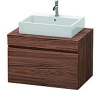 Duravit DuraStyle vasque match0 DS531202121 80 x 54,8 cm, noyer foncé, pour console, coulissant 2000