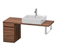 Duravit DuraStyle vasque match0 DS532002121 30 x 47,8 cm, noyer foncé, pour console, coulissant 2000