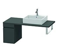 Duravit DuraStyle vasque match0 DS533004949 30 x 54,8 cm, graphite mat, pour console, coulissant 2000