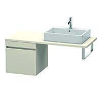 Duravit DuraStyle vasque match0 DS533209191 50 x 54,8 cm, taupe, pour console, coulissant 2000