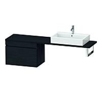 Duravit DuraStyle vasque match0 DS534301616 70 x 47,8 cm, chêne noir, pour console, coulissant 2000