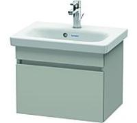 Duravit DuraStyle vasque match0 DS630300707 50 x 36,8 cm, gris béton mat, coulissant 2000