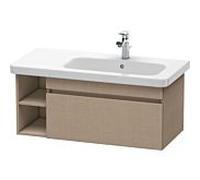 Duravit DuraStyle vasque match0 DS639607575 93 x 44,8 cm, vasque à droite, lin, coulissant 2000