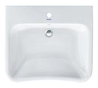 Duravit DuraStyle Vital lavabo 23296500001 65 x 57 cm, blanc, papier miracle, 1 trou à coq