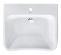 Duravit Lavabo DuraStyle Vital Med 2330650000 - 65x57 cm, blanc, sans trop-plein, 1 trou robinet