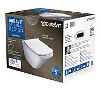Duravit DuraStyle WC Rimless® set 45510900A1 blanc, avec abattant, sans bride