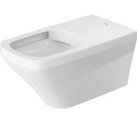 Duravit Durastyle WC suspendu Vital 70cm, WC à évacuation verticale, sans rebord, sans obstacle, 25590900001, Couleur: Blanc avec Wondergliss