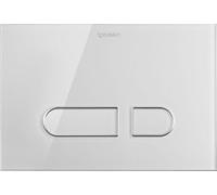 Duravit DuraSystem bouton de chasse d'eau pour WC blanc WD5002012000
