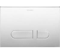 Duravit DuraSystem bouton de chasse d'eau pour WC chrome brillant WD5001021000