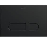 Duravit DuraSystem bouton de chasse d'eau pour WC noir WD5001031000
