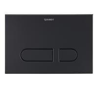 Duravit DuraSystem plaque de commande mécanique noir mat WD5001031000