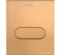 Duravit DuraSystem plaque de déclenchement mécanique pour urinoirs A1, 130x150mm, WD5004041000, Couleur: Plaque frontale en plastique, bronze brossé