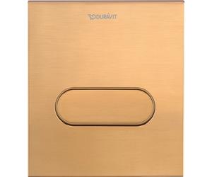 Duravit DuraSystem plaque de déclenchement mécanique pour urinoirs A1, 130x150mm, WD5004041000, Couleur: Plaque frontale en plastique, bronze brossé