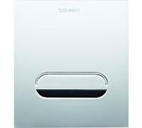 Plaque de commande DuraSystem A2 électronique pour urinoir, 130x150 mm, zinc moulé sous pression, WD5006023000, Couleur: Panneau frontal en zinc moulé sous pression, chromé brillant