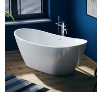 Duravit DuraVato Baignoire ovale en îlot, 700570000000000,