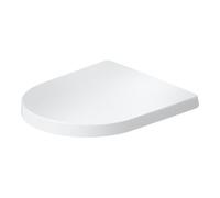 Duravit Duravit Abattant WC Balcoon Compact 37x54 cm, abattant, avec frein de chute, blanc mat s-matt Quantité:1