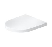Duravit Duravit Abattant WC Balcoon Compact 37x54cm, amovible, avec frein de chute, blanc brillant Quantité:1