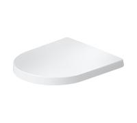 Duravit Duravit Abattant WC Balcoon Compact 37x54cm, amovible, sans frein de chute, blanc mat satiné Quantité:1