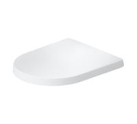 Duravit Duravit Abattant WC Balcoon, recouvrant, amovible, avec frein de chute, blanc satiné Quantité:1
