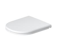 Duravit Duravit Abattant WC D-Code avec frein de chute, amovible, blanc Hyg Glaze Quantité:1