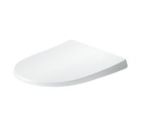 Duravit Duravit Abattant WC en D avec frein de chute, 43,8 cm, uni, blanc Quantité:1