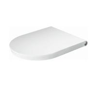 Duravit Duravit Abattant WC White Tulip avec frein de chute, amovible, charnière ES, blanc Quantité:1