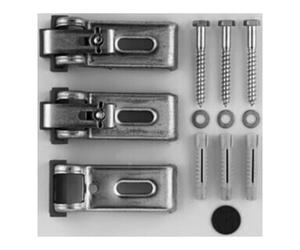 Duravit Duravit Ancrages de baignoire 10 cm, 3 pcs, pour fixation et support Quantité:1
