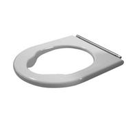 Bague de siÃšge de WC Duravit Starck 3 Vital, charniÃšres en acier inoxydable - 0062610000