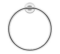 Duravit Duravit Anneau porte-serviettes Starck T 21x7,3 cm, acier inoxydable brossé Quantité:1