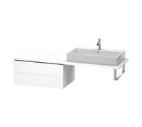 Duravit Duravit Armoire basse L-Cube 82x54,7 cm, blanc mat, sans poignée, 2 tiroirs Quantité:1