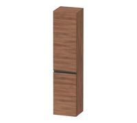 Duravit Duravit Armoire haute murale Sivida 40x177x37,4 cm, 3 étagères, noir mat, brillant, naturel Quantité:1