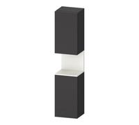 Duravit Duravit Armoire haute Qatego 40x36x176 cm, 2 portes, à droite, blanc mat/poignées chrome Quantité:1