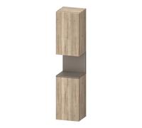 Duravit Duravit Armoire haute Qatego 40x36x176 cm, 2 portes, blanc, à gauche, avec miroir Quantité:1