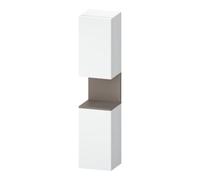 Duravit Duravit Armoire haute Qatego 40x36x176 cm, 2 portes, blanc mat/laiton mat Quantité:1
