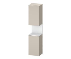 Duravit Duravit Armoire haute Qatego 40x36x176 cm, 2 portes, blanc, mat/taureau Quantité:1