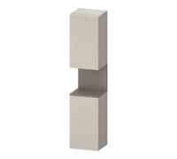 Duravit Duravit Armoire haute Qatego 40x36x176 cm, 2 portes, gauche, basse, avec taupe mat Quantité:1