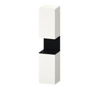 Duravit Duravit Armoire haute Qatego 40x36x176 cm, 2 portes, gauche, blanc/noir mat Quantité:1