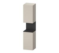 Duravit Duravit Armoire haute Qatego 40x36x176 cm, 2 portes, gauche, gris/mat taupe Quantité:1