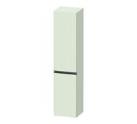 Duravit Sivida Armoire haute, poignée noire diamant mat, charnières à droite, 2 portes, 400x374x1440mm, SV1370RBDHH0000, Couleur: Vert pâle mat
