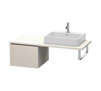 Duravit Duravit Armoire L-Cube 52x54,7 cm, taupe mat, avec console, 1 tiroir Quantité:1