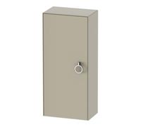 Duravit Duravit Armoire mi-haute White Tulip 40x24x88 cm, 1 porte avec poignée, à gauche, taupe mat Quantité:1